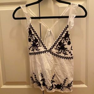 Zara floral tank top
